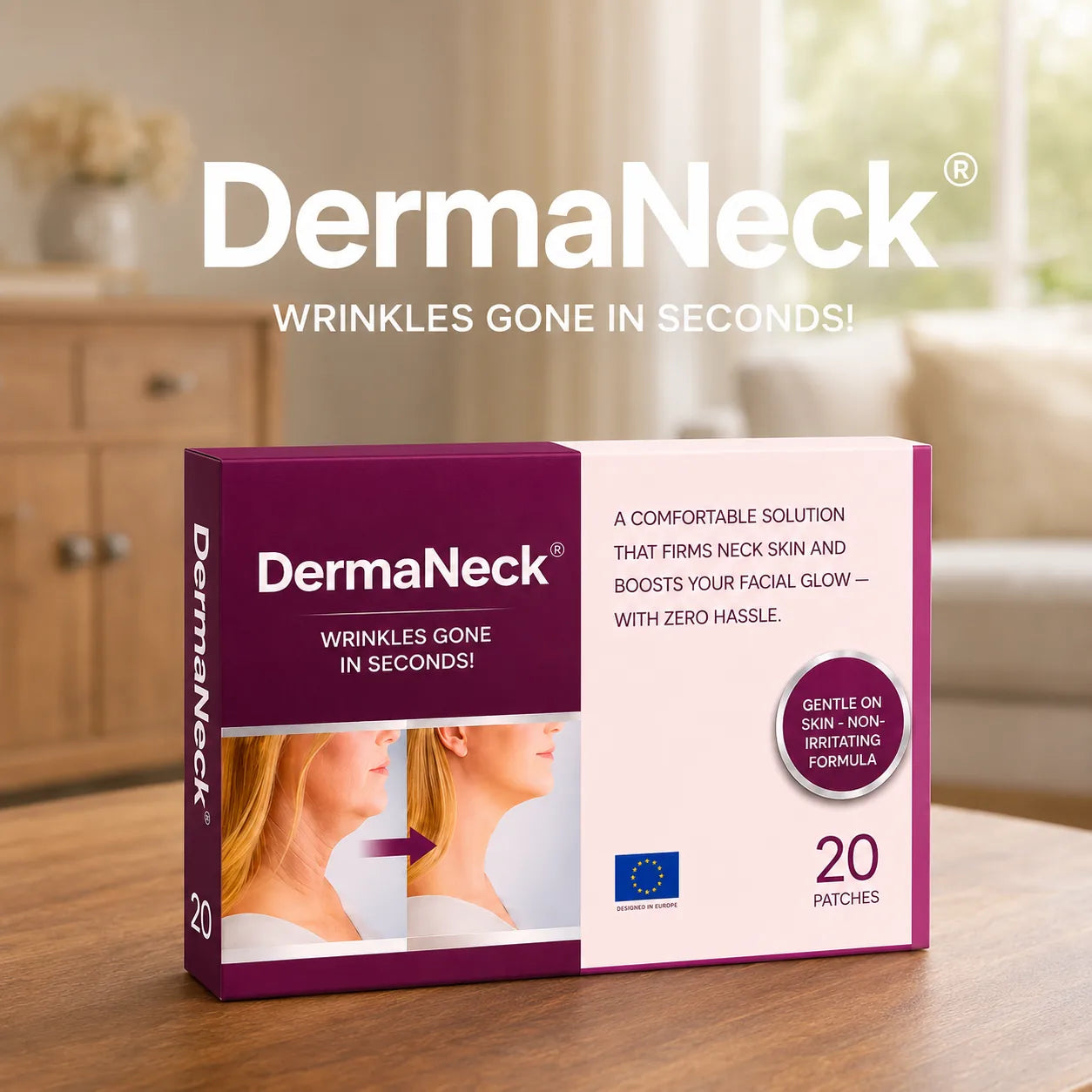 DermaNeck - Neck Firming & Anti-Wrinkle Patch