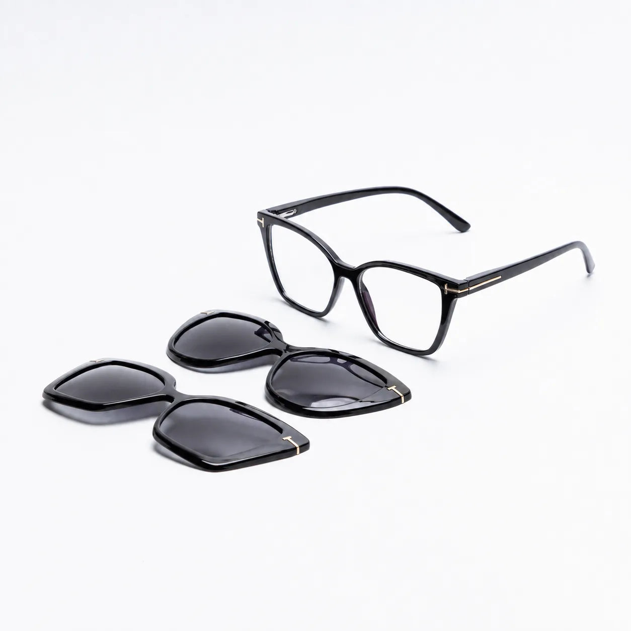 Clip-On Polarized 3-in-1 Sunglasses