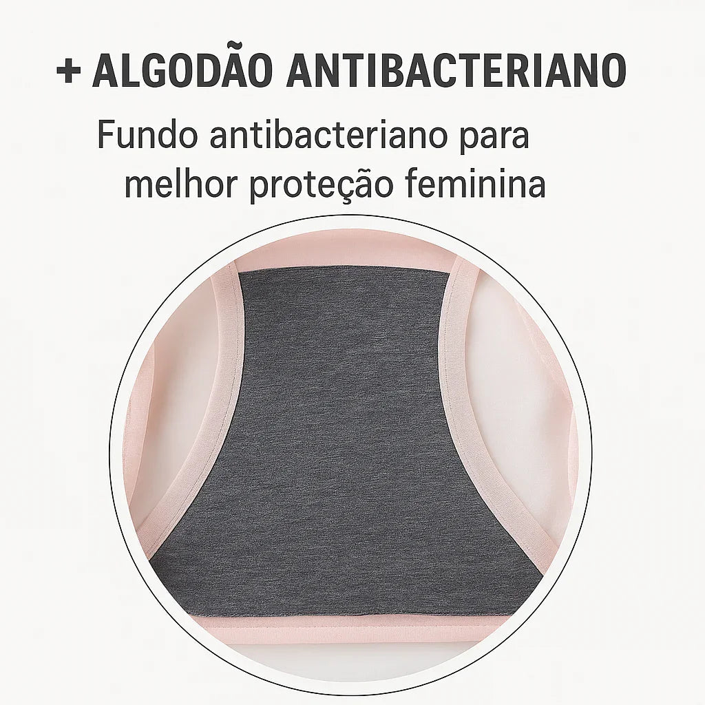 Seamless Panties with Antibacterial Lining & Cooling Touch