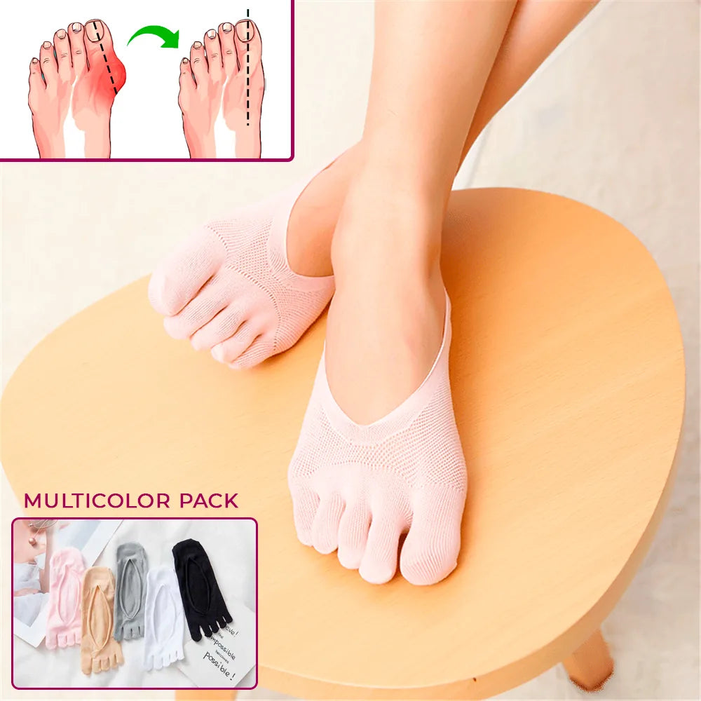 Comfort Socks - Orthopedic Socks for Foot Pain and Soreness Relief - Buy 3 Pairs, get 2 FREE - 5 Pairs Total