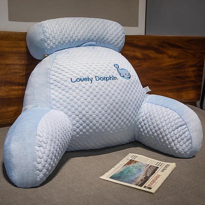 Ergonomic Support Pillow / The Best Support for Your Body While You Relax, Read, or Watch TV!